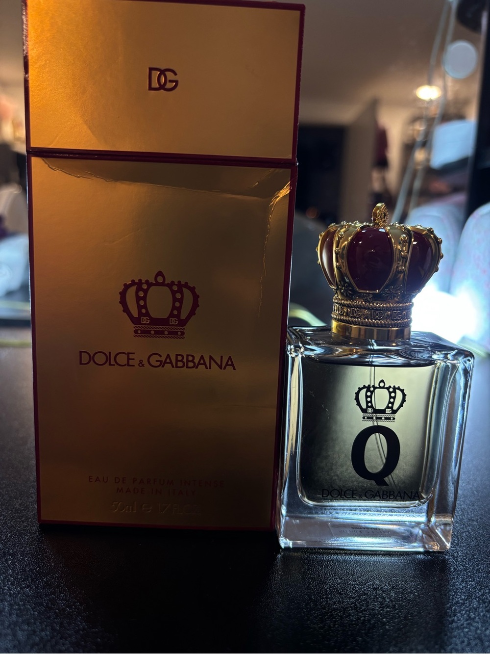 DOLCE GABANA Q INTENSE PARFUM 50ML NEW UNUSED